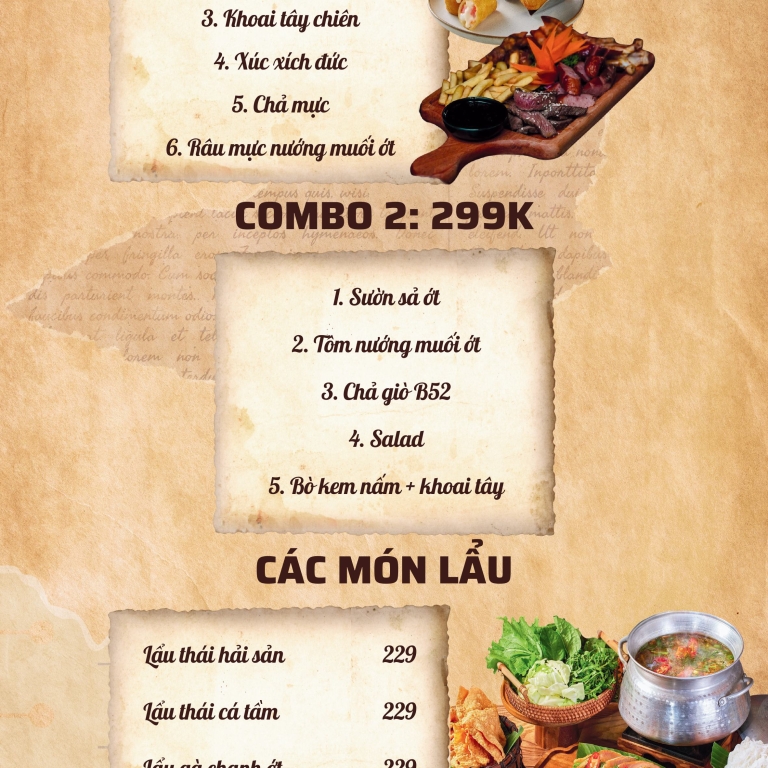 Combo - Lẩu